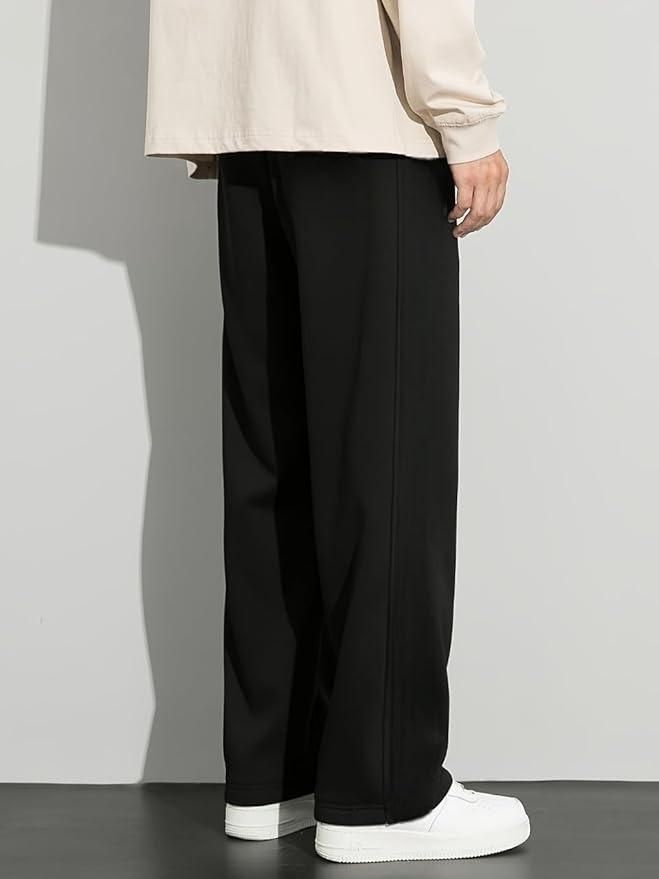 Men's Solid Drawstring Track Pant Combo of 2